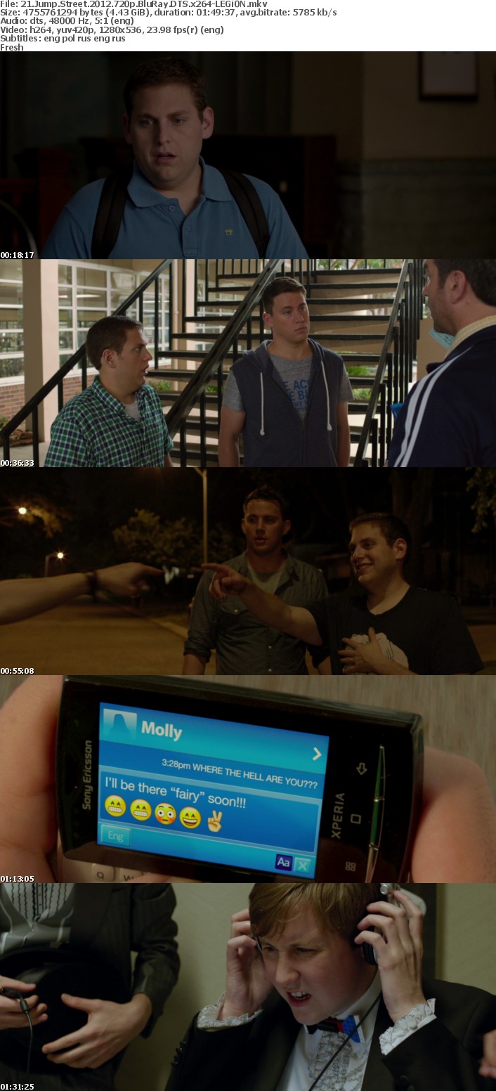 21 Jump Street 2012 720p BluRay DTS x264-LEGi0N