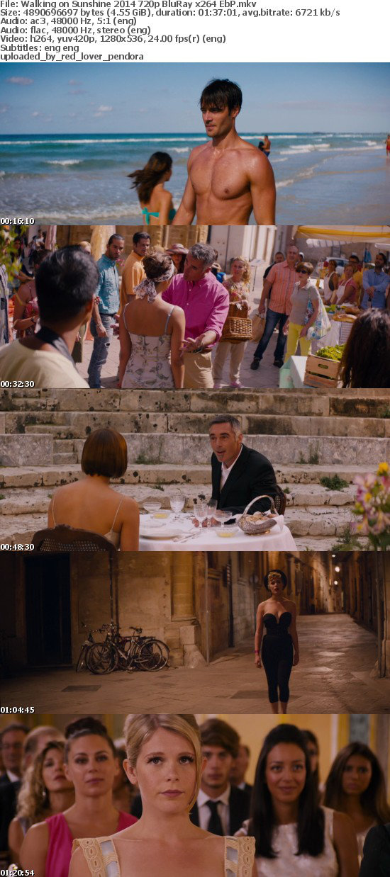 Walking on Sunshine 2014 720p BluRay x264 EbP Walking on Sunshine 2014 720p BluRay x264 EbP
