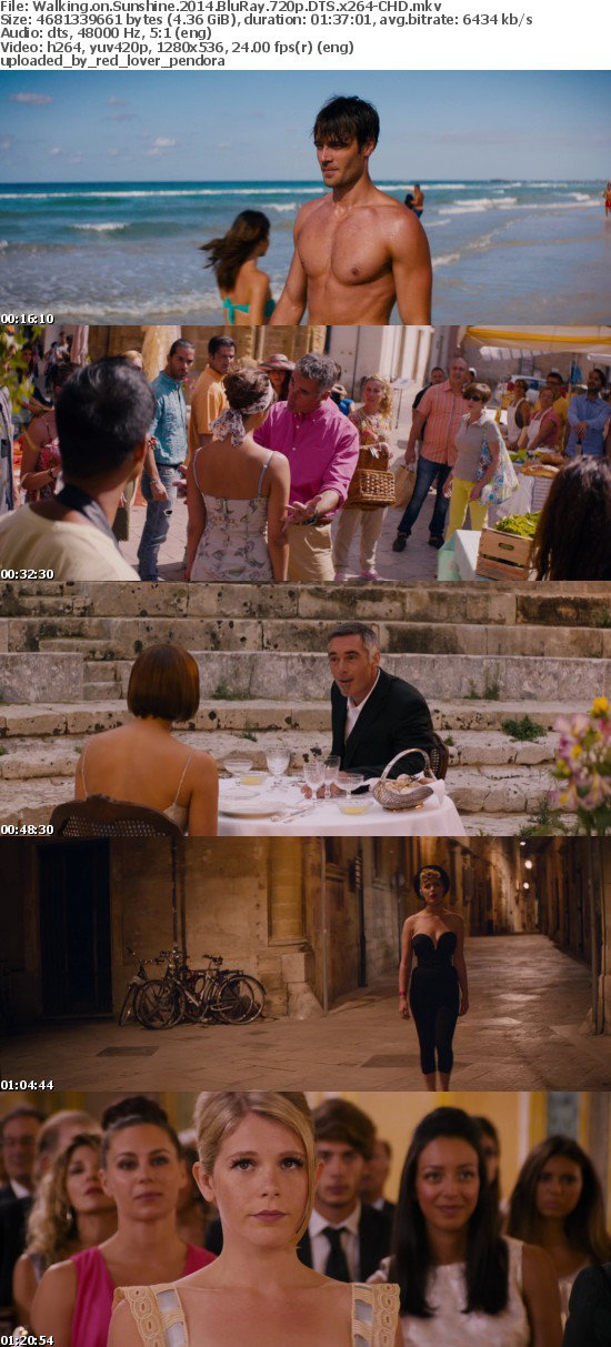 Walking on Sunshine 2014 BluRay 720p DTS x264-CHD Walking on Sunshine 2014 BluRay 720p DTS x264-CHD