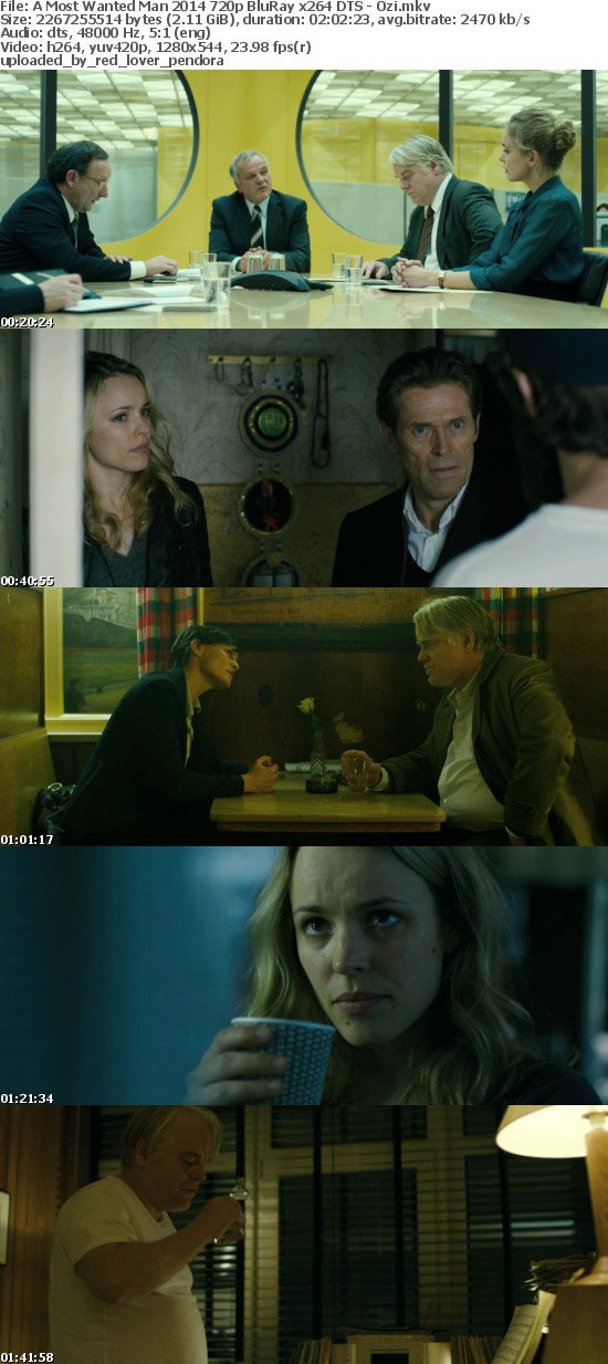 A Most Wanted Man 2014 720p BluRay x264 DTS - Ozi