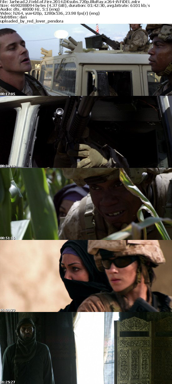 Jarhead 2 Field of Fire 2014 DKsubs 720p BluRay x264-iNFiDEL