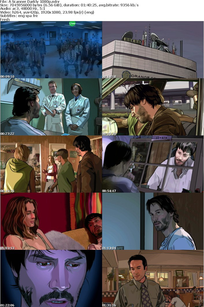 A Scanner Darkly 2006 1080p Bluray x264-FSiHD A Scanner Darkly 2006 1080p Bluray x264-FSiHD
