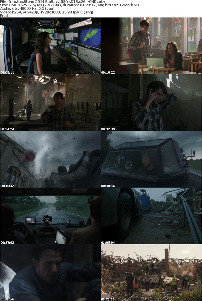 Into the Storm 2014 BluRay 1080p DTS x264-CHD