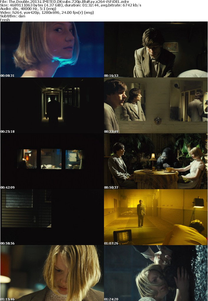 The Double 2013 LIMITED DKsubs 720p BluRay x264-iNFiDEL The Double 2013 LIMITED DKsubs 720p BluRay x264-iNFiDEL