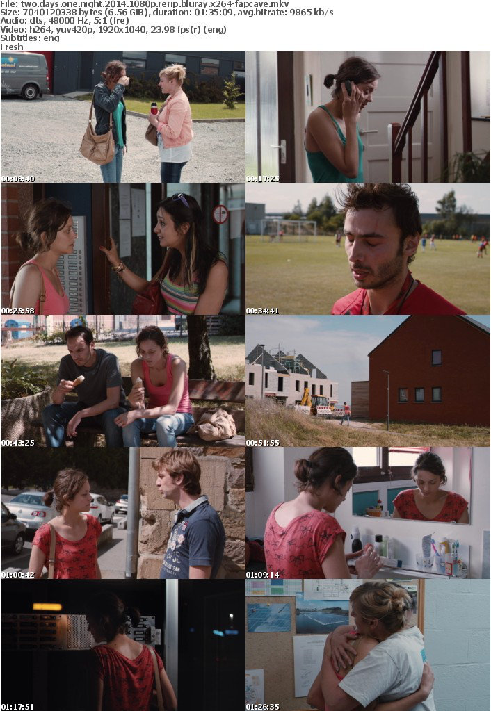 Two Days One Night 2014 1080P RERIP BluRay x264-FAPCAVE