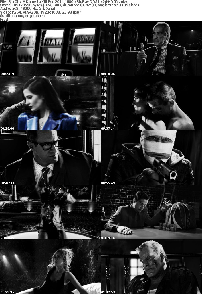 Sin City A Dame to Kill For 2014 1080p BluRay DD51 x264-DON