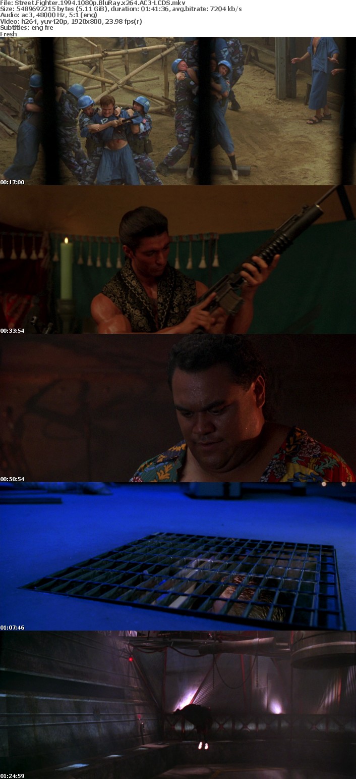 Street Fighter 1994 1080p BluRay x264 AC3-LCDS Street Fighter 1994 1080p BluRay x264 AC3-LCDS