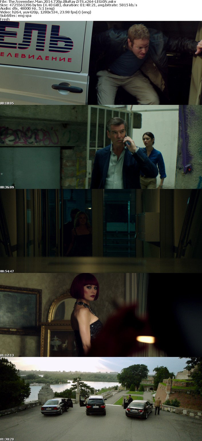 The November Man 2014 720p BluRay DTS x264-LEGi0N The November Man 2014 720p BluRay DTS x264-LEGi0N