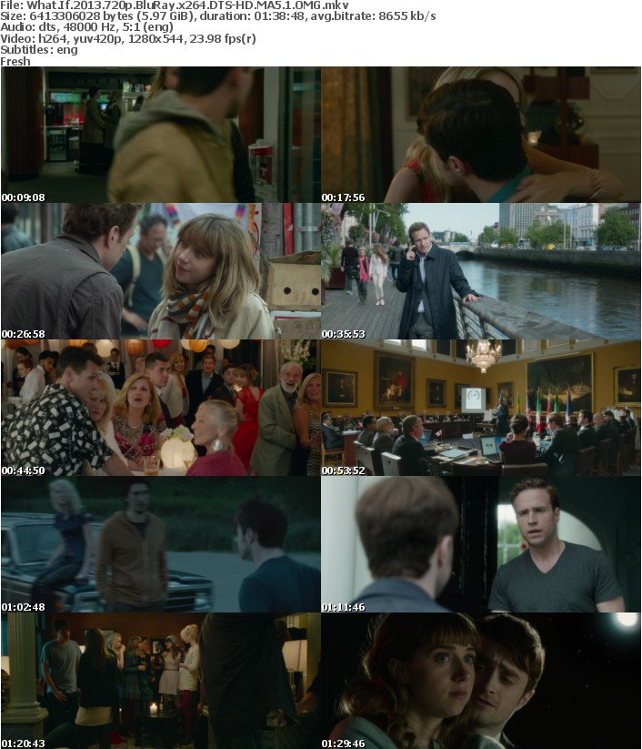 What If 2013 720p BluRay x264 DTS-HD MA5 1 OMG
