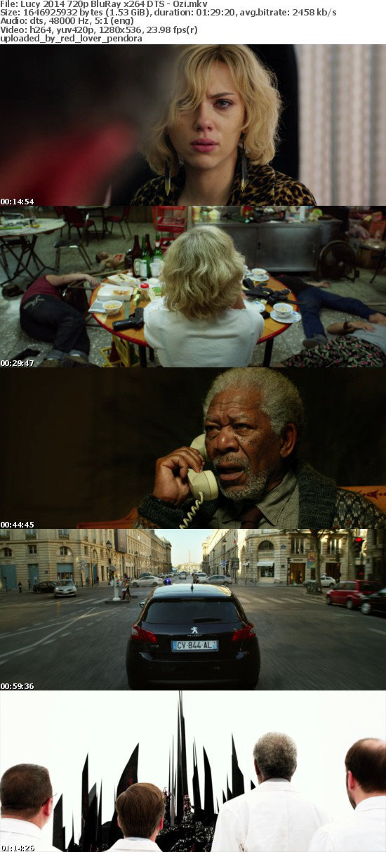 Lucy 2014 720p BluRay x264 DTS - Ozi Lucy 2014 720p BluRay x264 DTS - Ozi